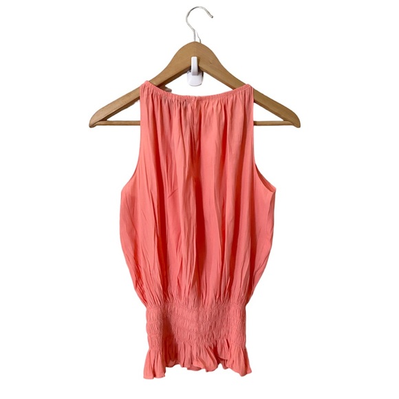 [Catherine Malandrino] Smocked Waist Top - Picture 4 of 4